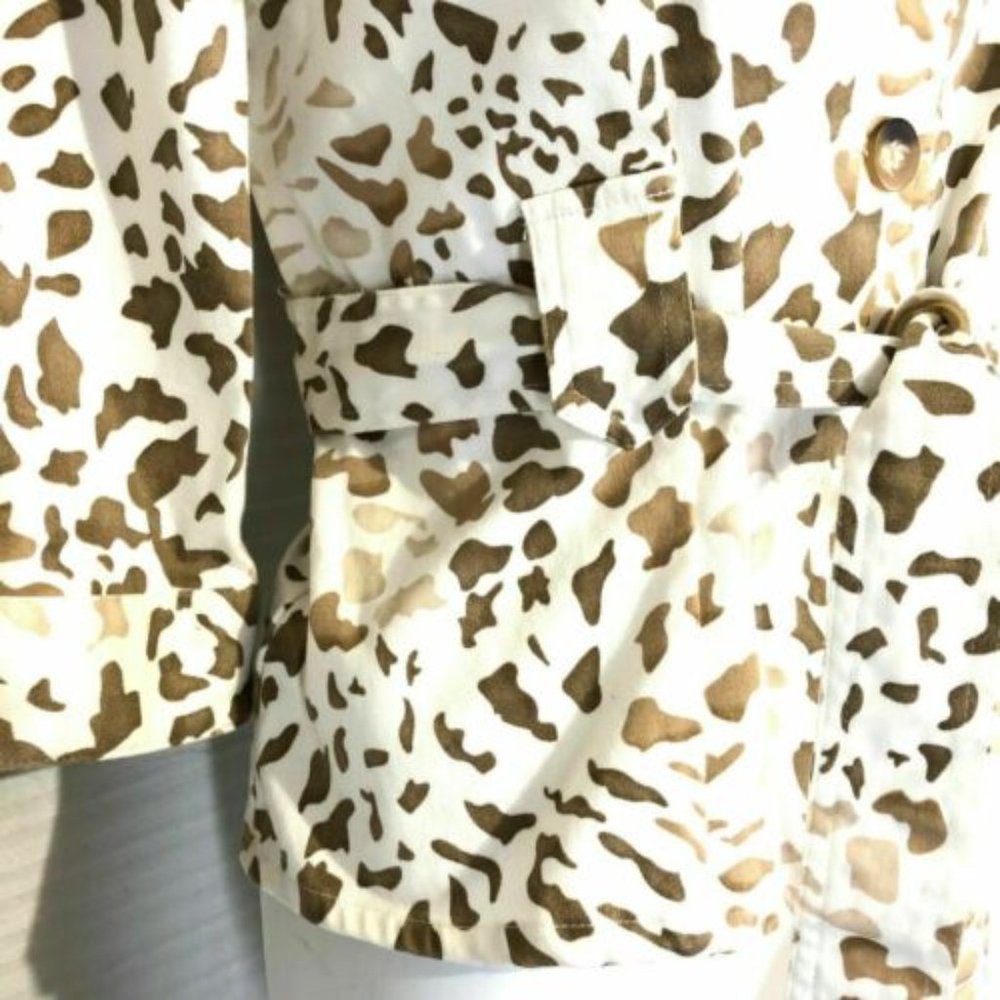 FINAL SUSAN BRISTOL PETITE Animal Print Suit Jacket - Picture 3 of 4